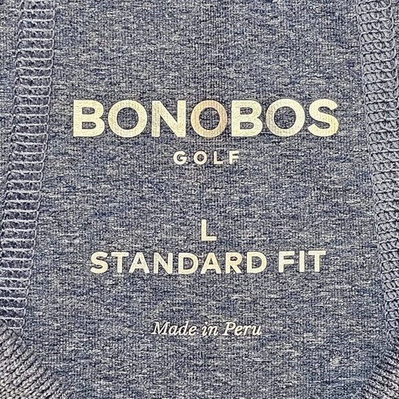 Bonobos Men's Heather Gray Polo Shirt - Picture 4 of 6